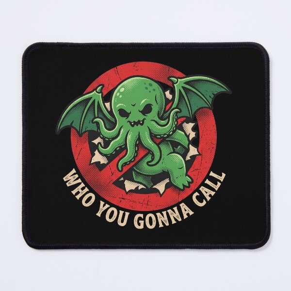 Item preview, Cthulhu Who You Gonna Call Funny Lovecraft Parody designed and sold by AdyKurniawan.