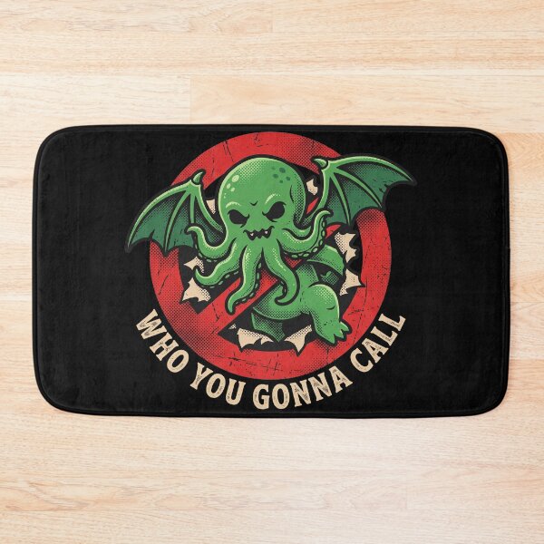 Item preview, Cthulhu Who You Gonna Call Funny Lovecraft Parody designed and sold by AdyKurniawan.