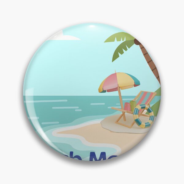 Item preview, Beach Mode ON: Paradise Found | Retro Tropical Summer Vacation Design designed and sold by CKADigital.