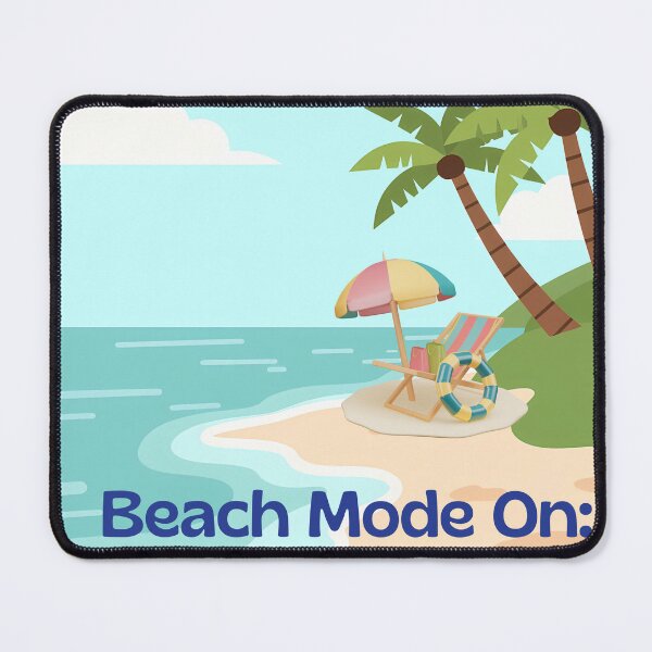 Item preview, Beach Mode ON: Paradise Found | Retro Tropical Summer Vacation Design designed and sold by CKADigital.