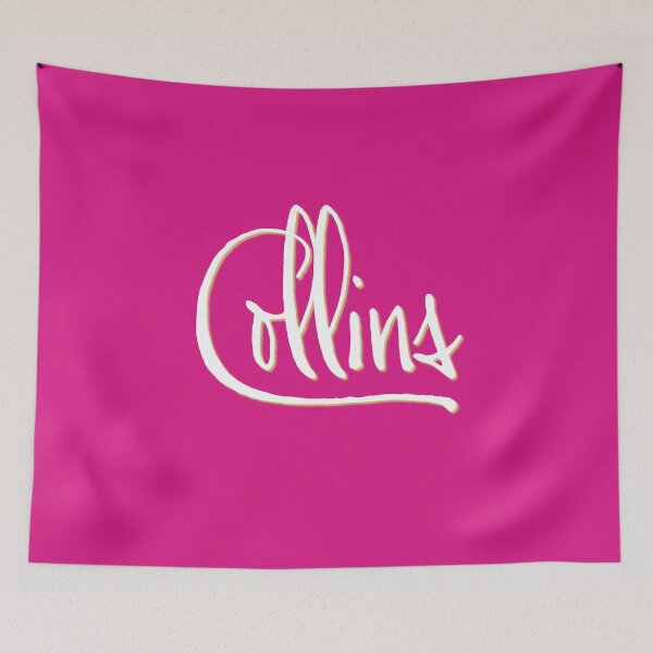 Item preview, COLLINS personalized type design designed and sold by CharlottePlaceArt.