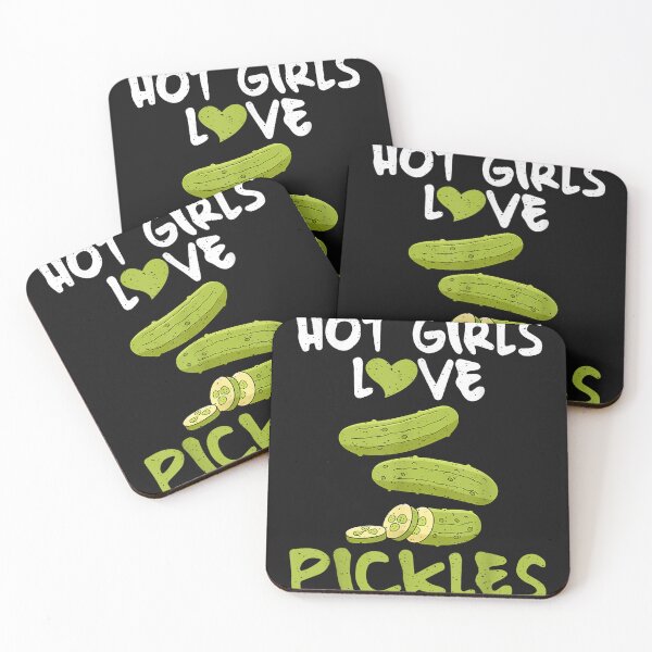 Item preview,  Graphic Hot Girls love Pickles  designed and sold by MOHAMED FRASER.