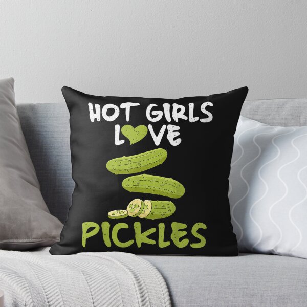 Item preview,  Graphic Hot Girls love Pickles  designed and sold by MOHAMED FRASER.