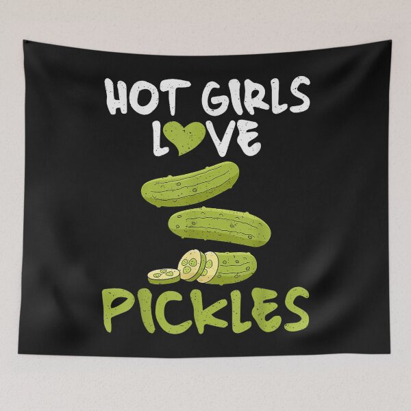 Item preview, Graphic Hot Girls love Pickles designed and sold by MOHAMED FRASER.
