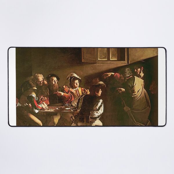 Item preview, Caravaggiio The Calling Of St Matthew Baroque Painting designed and sold by jamesthomasw.