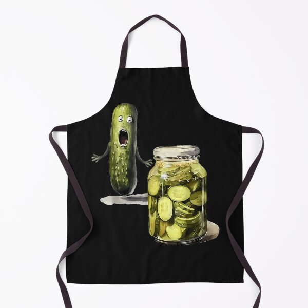 Item preview, Funny Pickle Surprise A Cucumber and A Jar of Sliced Pickles Fun designed and sold by MOHAMED FRASER.