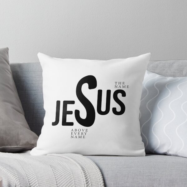 Item preview, The Name Jesus Above Every Name– Christian Faith Typography T-Shirt Design designed and sold by CrossCrafted.