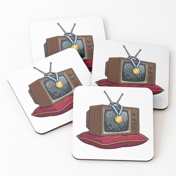 Item preview, Couch Athletics Retro TV Gold Medal designed and sold by ryanguas.