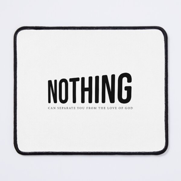 Item preview, Nothing Can Separate You From The Love Of God – Christian Faith Typography T-Shirt Design designed and sold by CrossCrafted.
