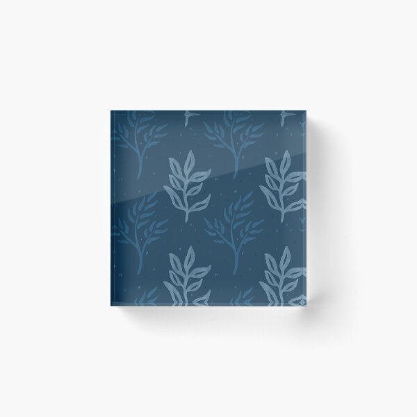 Item preview, Blue leaves designed and sold by The Blue Crane Co..