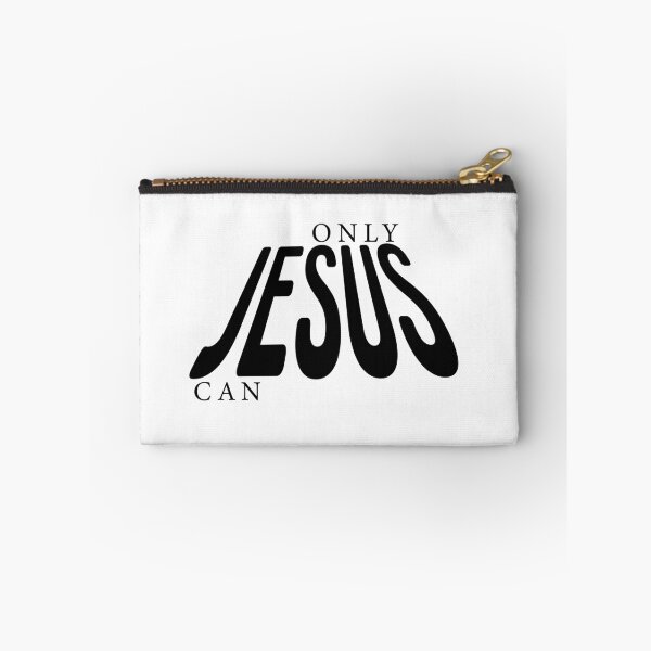 Item preview, Only Jesus Can – Christian Faith Typography T-Shirt Design designed and sold by CrossCrafted.
