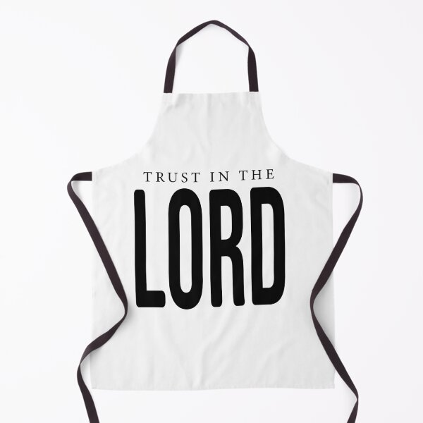 Item preview, Trust In The Lord – Christian Faith Typography T-Shirt Design designed and sold by CrossCrafted.