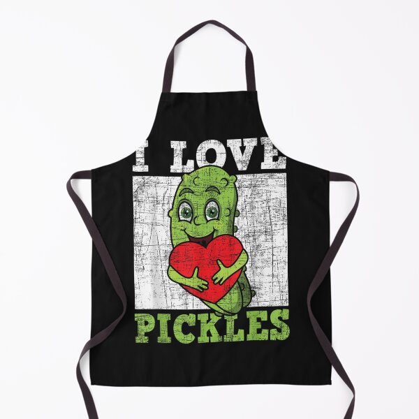 Item preview, I Love Pickles Fun Pickle Vegan Lover Vegetarian Vegetable designed and sold by MOHAMED FRASER.