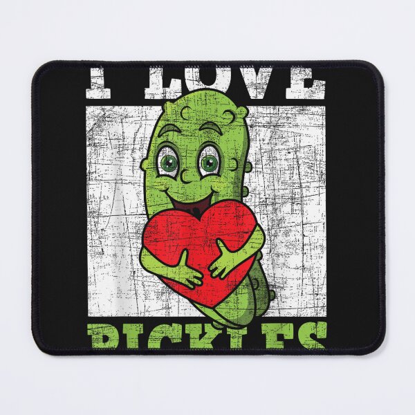 Item preview, I Love Pickles Fun Pickle Vegan Lover Vegetarian Vegetable designed and sold by MOHAMED FRASER.