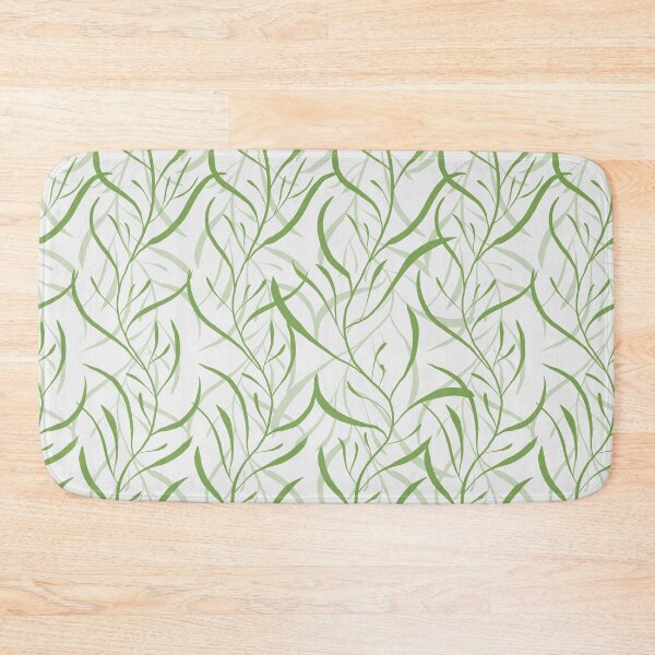 Item preview, Minimalist Green Botanical Pattern designed and sold by The Blue Crane Co..