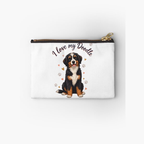 Item preview, bernedoodle club - bernedoodle mom - bernedoodle dad - retro dog shirt - vintage varsity dog designed and sold by JansenGS.