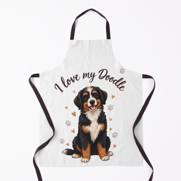Item preview, bernedoodle club - bernedoodle mom - bernedoodle dad - retro dog shirt - vintage varsity dog designed and sold by JansenGS.