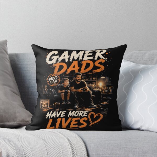 Item preview, Gamer Dads Have More Lives – Father & Son Gaming T-Shirt | Best Dad Gift designed and sold by Peter Kaul.