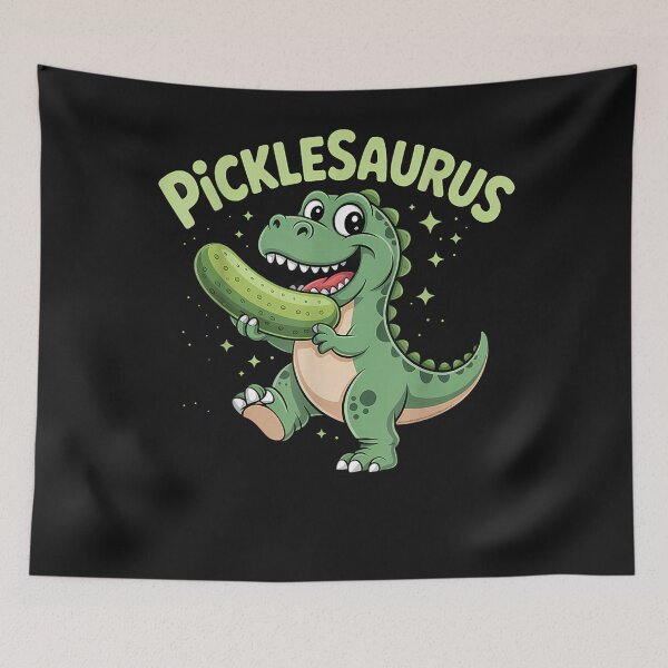 Item preview, Graphic Pickle Dinosaur T-Rex Dill Cucumber Pickling Funny Pickle designed and sold by MOHAMED FRASER.