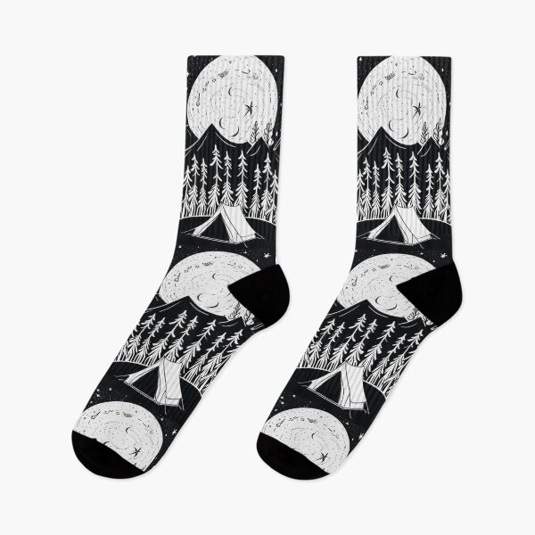 Item preview, Art - Stylized Night Landscape, Expressionist Inspiration designed and sold by Reverso-Design.