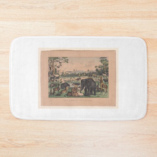Item preview, Vintage Animal Creation 1875 Currier Ives Print designed and sold by Bart4jesus.