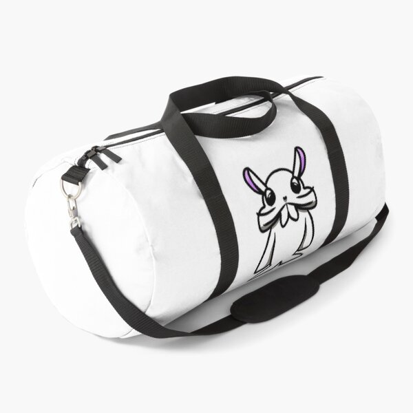 Item preview, Cute White Bunny with Big Buck Teeth – Kawaii Sticker Art designed and sold by davidmalec.
