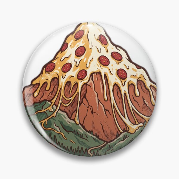 Item preview, Will Hike For Pizza Mountain Peak designed and sold by ryanguas.