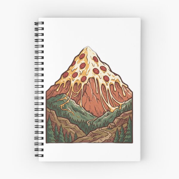 Item preview, Will Hike For Pizza Mountain Peak designed and sold by ryanguas.