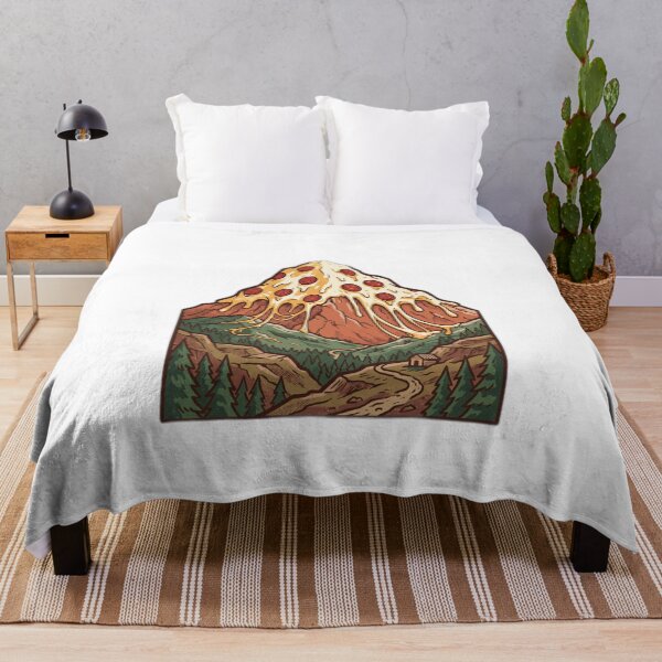 Item preview, Will Hike For Pizza Mountain Peak designed and sold by ryanguas.