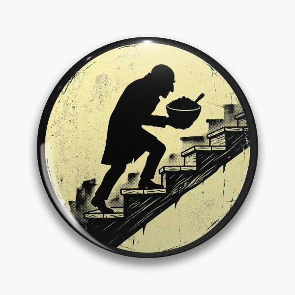 Item preview, Nosferatu Midnight Snack Funny Vampire Horror Retro Silhouette designed and sold by AdyKurniawan.