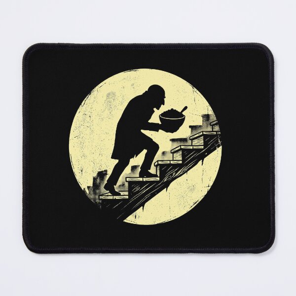 Item preview, Nosferatu Midnight Snack Funny Vampire Horror Retro Silhouette designed and sold by AdyKurniawan.