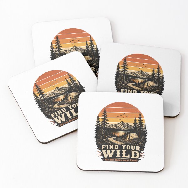 Item preview, Find Your Wild Vintage Camping designed and sold by Cavalier-org.
