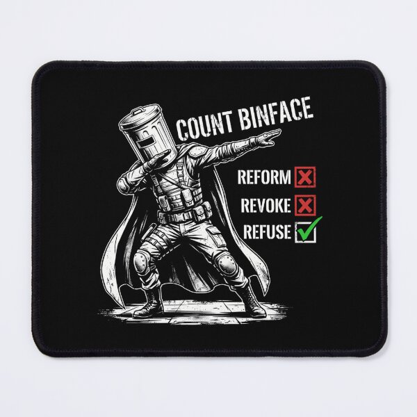 Item preview, Count Binface For British Election Vote designed and sold by avaletgozzo.