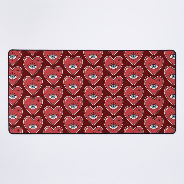 Item preview, Mystical Evil Eye Heart Sticker designed and sold by bubendisart.