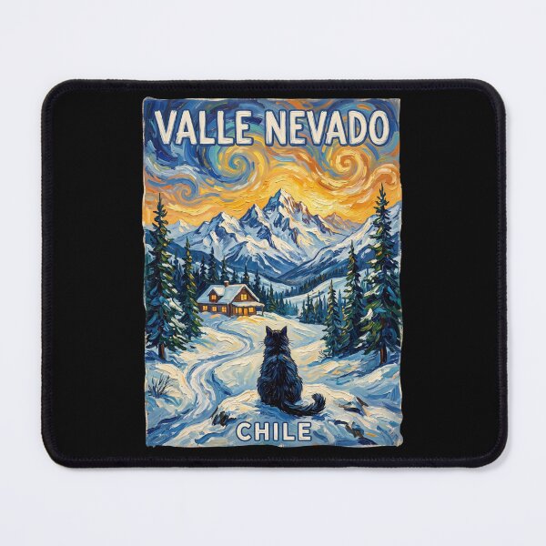 Item preview, Valle Nevado Ski Resort - Chile Skiing Souvenir designed and sold by dudelinart.