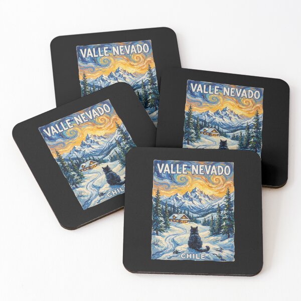 Item preview, Valle Nevado Ski Resort - Chile Skiing Souvenir designed and sold by dudelinart.