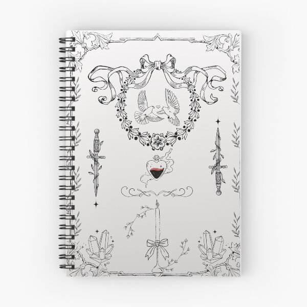 Item preview, Vintage Gothic Romance Daggers and Wreath Ornate  designed and sold by Rehnair.