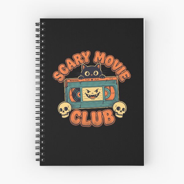 Item preview, Retro VHS Scary Movie Club Spooky Black Cat designed and sold by AdyKurniawan.