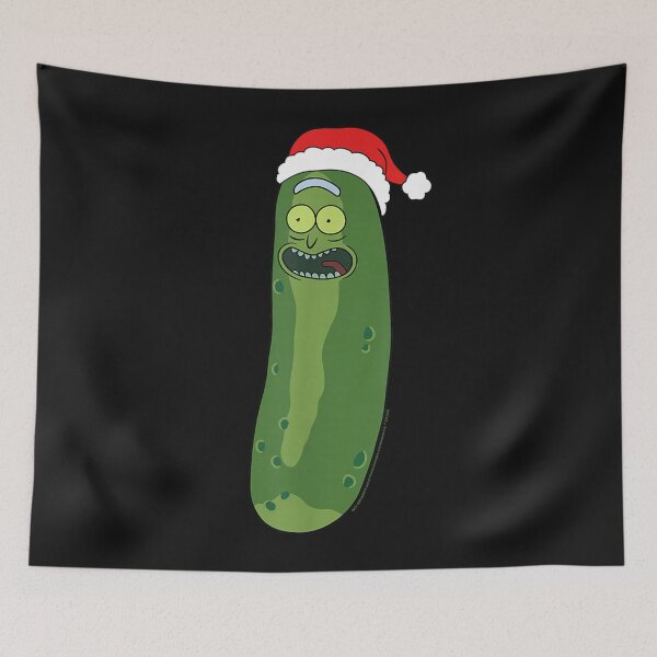 Item preview, Graphic Rick and Morty Christmas, Merry Rickmas with Pickle Rick designed and sold by MOHAMED FRASER.