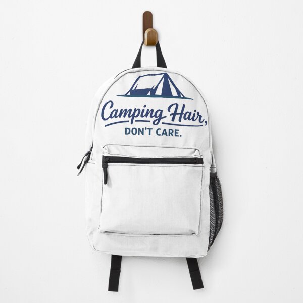 Item preview, Camping Hair Don’t Care – Funny Minimalist Camping Design designed and sold by GabeMountainArt.