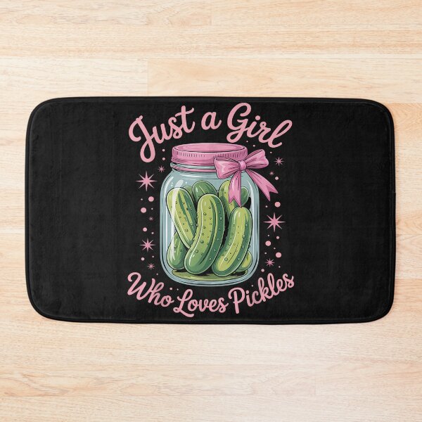 Item preview, Graphic Pickles Dill Cucumber Just A Girl Who Loves Pickles designed and sold by MOHAMED FRASER.