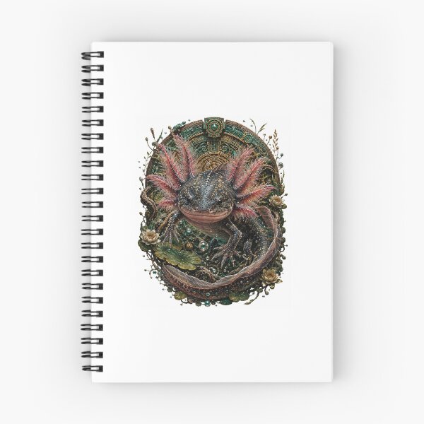 Item preview, Sacred Axolotl of Xochimilco – Ancestral Guardian of Mexican Waters designed and sold by JuanDiegoAyala.
