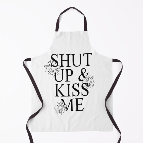 Item preview, Shut Up And Kiss Me Typography Floral Design designed and sold by The secret storage room.