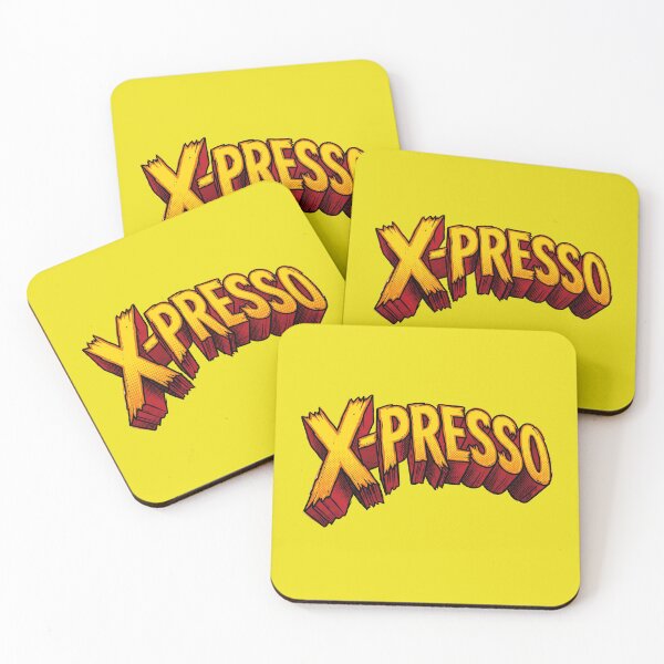 Item preview, X-Presso Funny 90s Comic Book Coffee Mutant Parody designed and sold by AdyKurniawan.