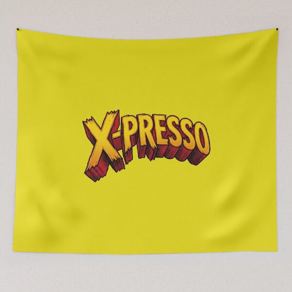 Item preview, X-Presso Funny 90s Comic Book Coffee Mutant Parody designed and sold by AdyKurniawan.