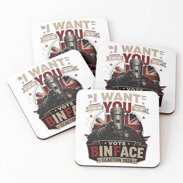 Item preview, I Want You To Take Out The Trash Vote Binface Clacton 2026 designed and sold by avaletgozzo.