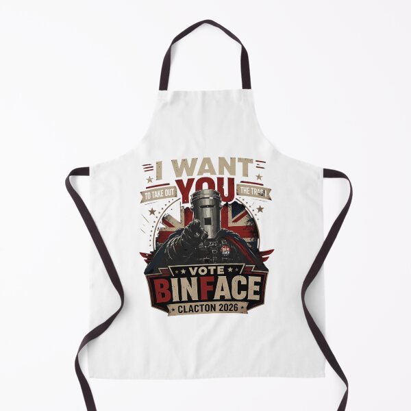 Item preview, I Want You To Take Out The Trash Vote Binface Clacton 2026 designed and sold by avaletgozzo.