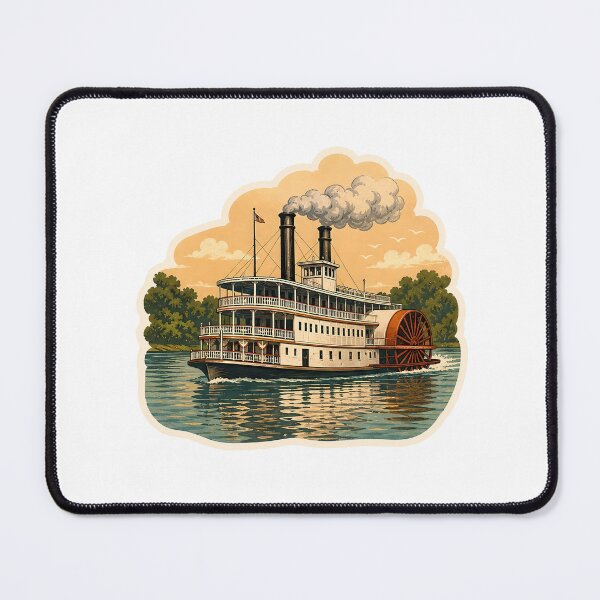 Item preview, Iowa Paddle Boats Watercolor designed and sold by ChemicalXShop.
