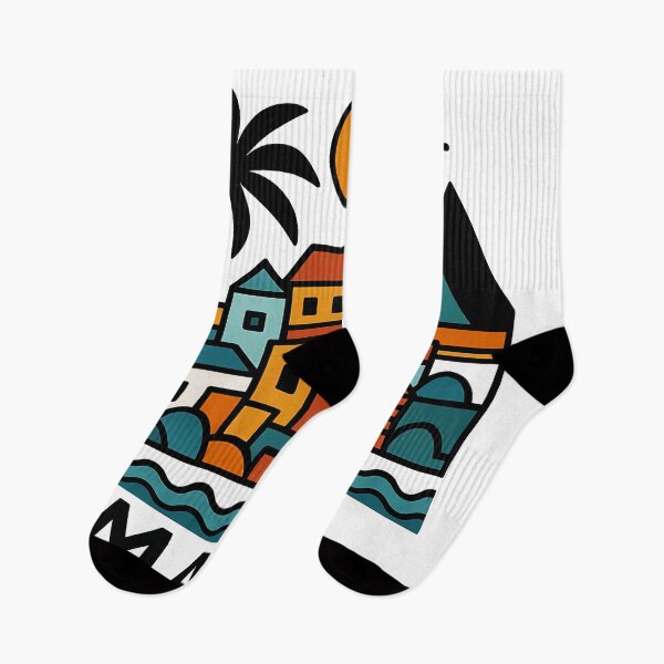 Item preview, Maui Hawaii Travel Souvenir - Volcanic Island & Tropical Beach Art designed and sold by OzzFrequency.