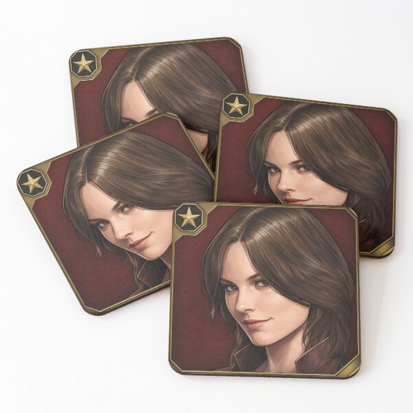 Item preview, Helena Harper in trading card art designed and sold by angelicamstore.